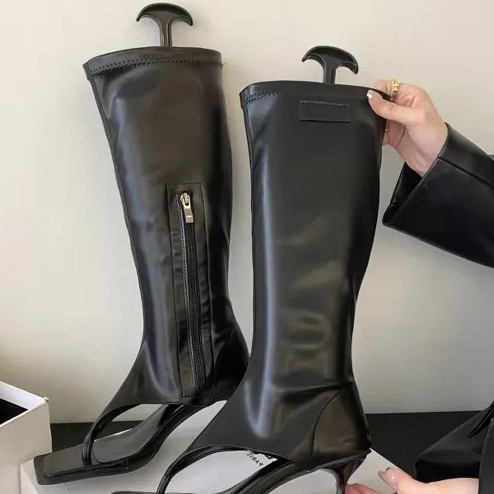 Ruth Knee High Boot - Fashion Pov