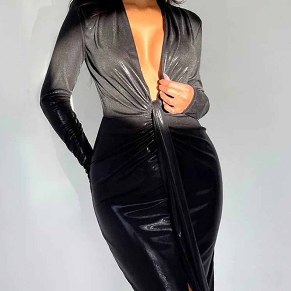 Rylee Bodycon Maxi Dress - Fashion Pov