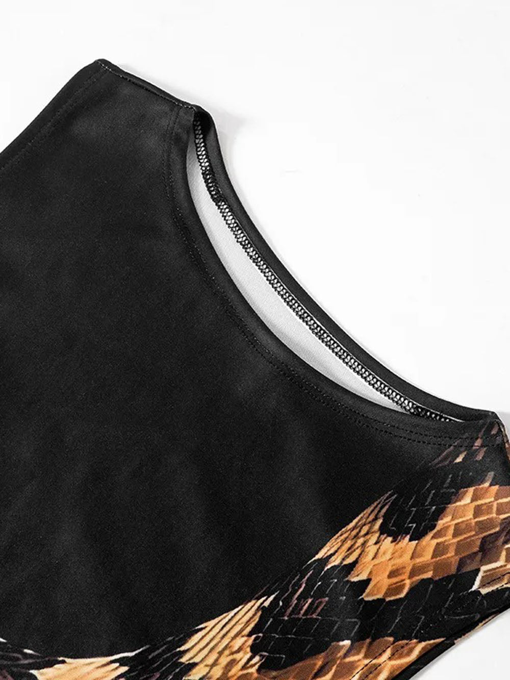 Samantha Split Sleeveless Maxi Dress - Fashion Pov