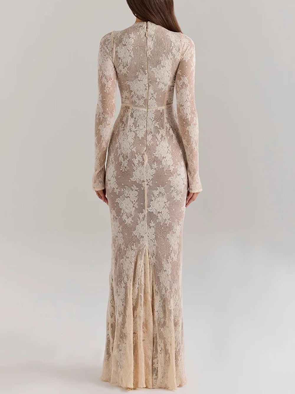 Scarlett Long Sleeve Maxi Dress - Fashion Pov