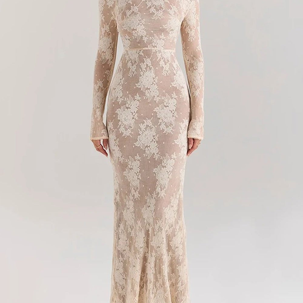 Scarlett Long Sleeve Maxi Dress - Fashion Pov