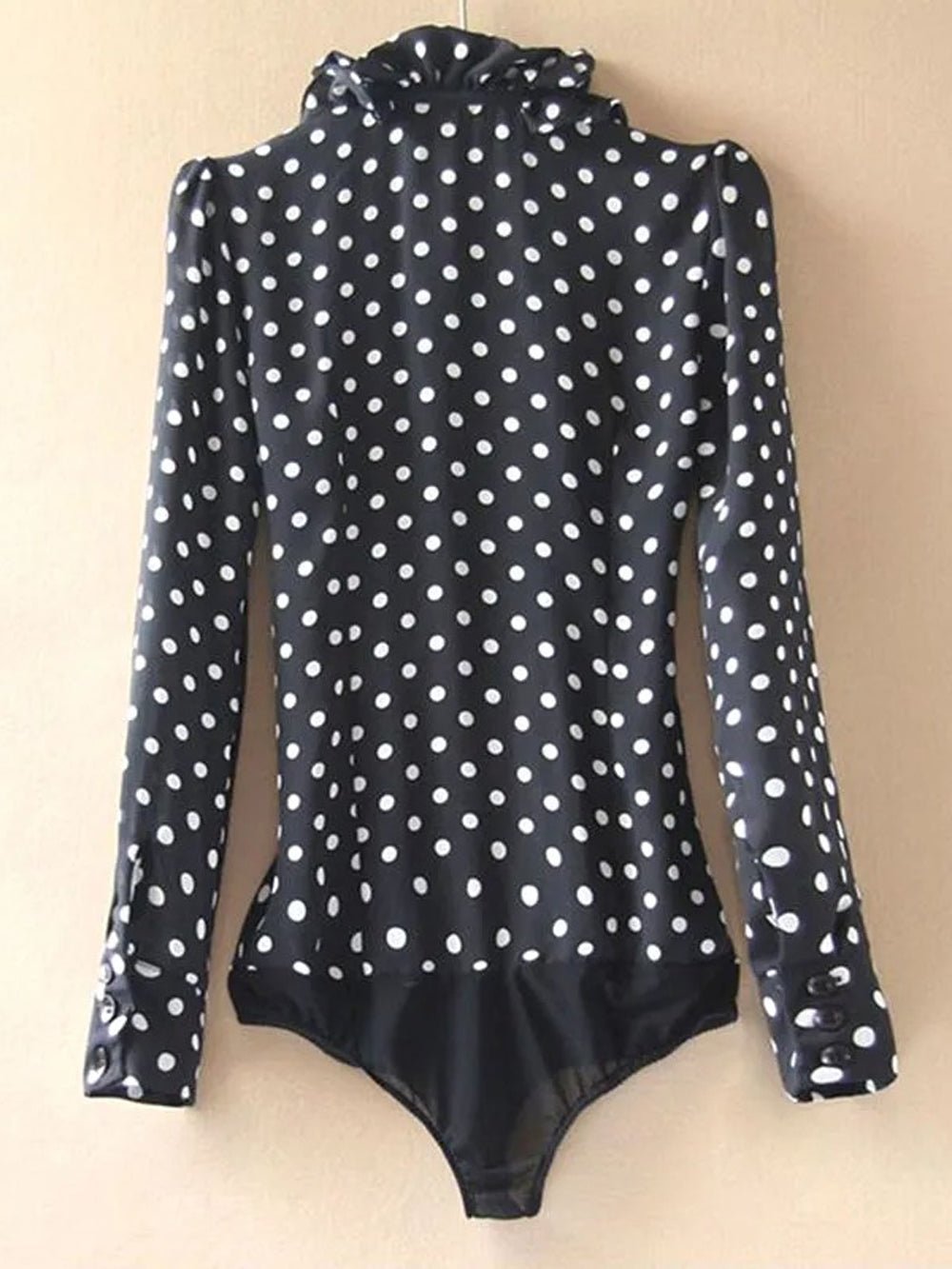 Sienna Ruffles Bodysuit Shirt - Fashion Pov