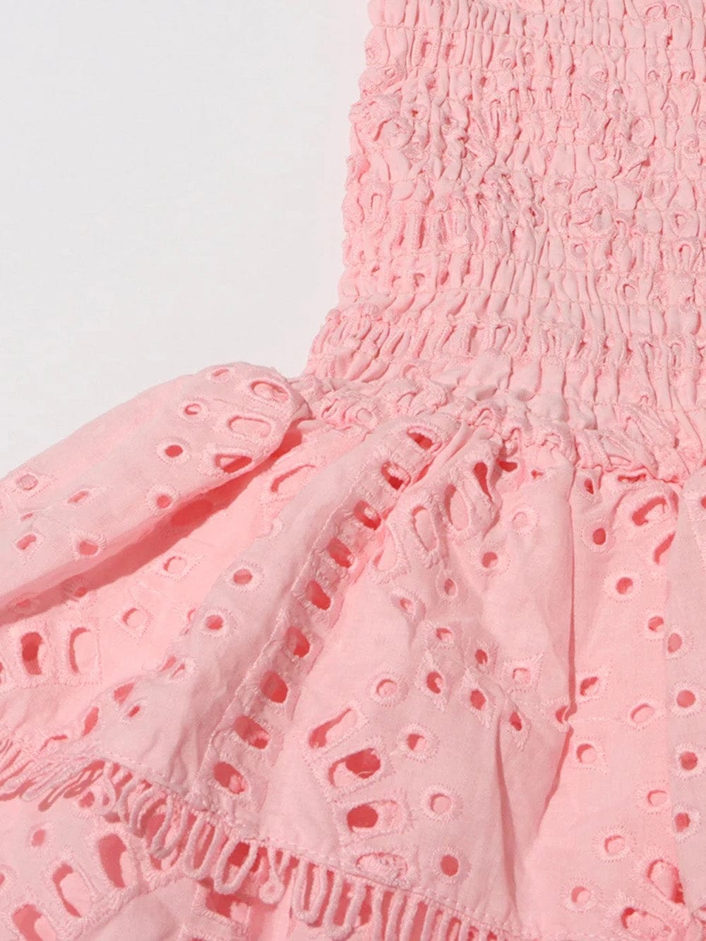 Sophia Sleeveless Spliced Ruffles Mini Dress - Fashion Pov