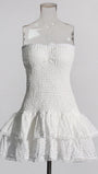 Sophia Sleeveless Spliced Ruffles Mini Dress - Fashion Pov