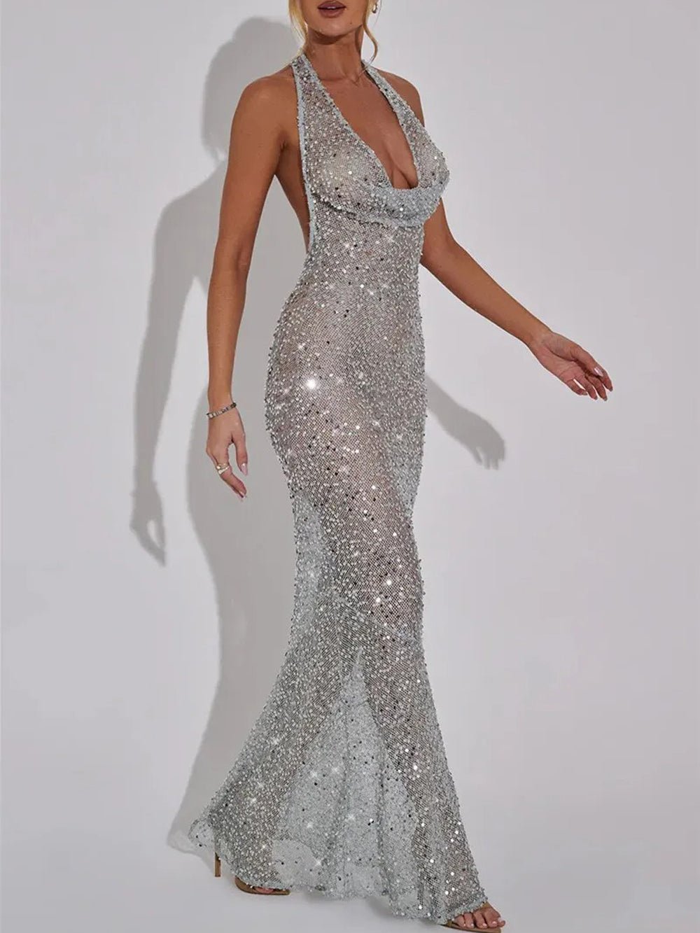 Stella Sleeveless Maxi Dress - Fashion Pov