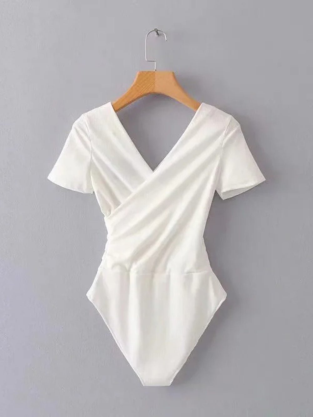 Tara Short Sleeve Bodycon Top - Fashion Pov