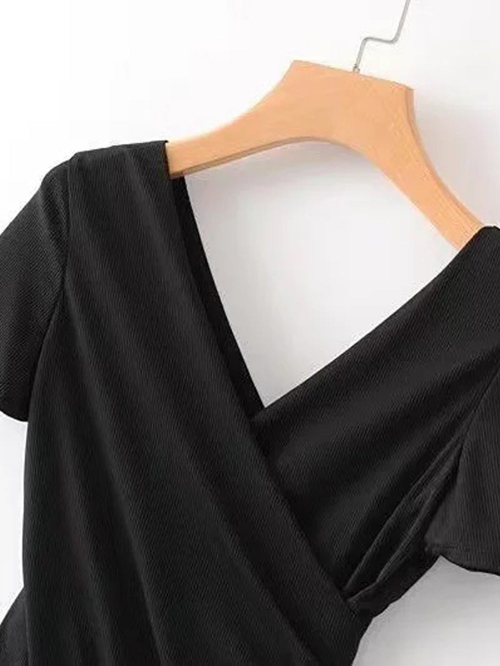 Tara Short Sleeve Bodycon Top - Fashion Pov