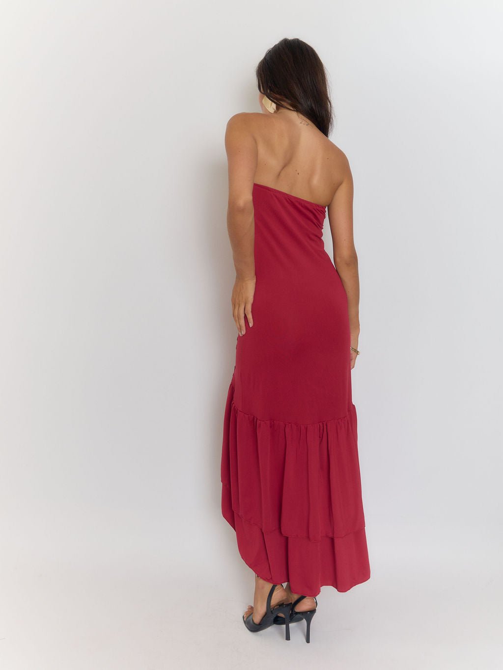 Vera Backless Split Maxi Dress - Fashion Pov