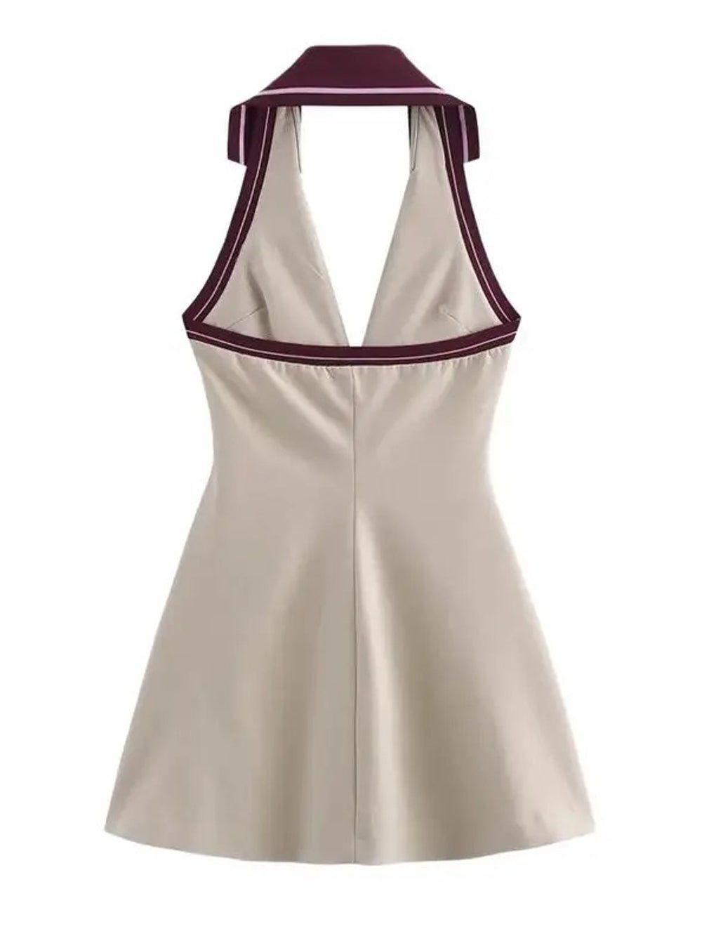 Willa Mini Dress in Gray - Fashion Pov