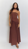 Wren Slim Ribbon Maxi Dress - Fashion Pov