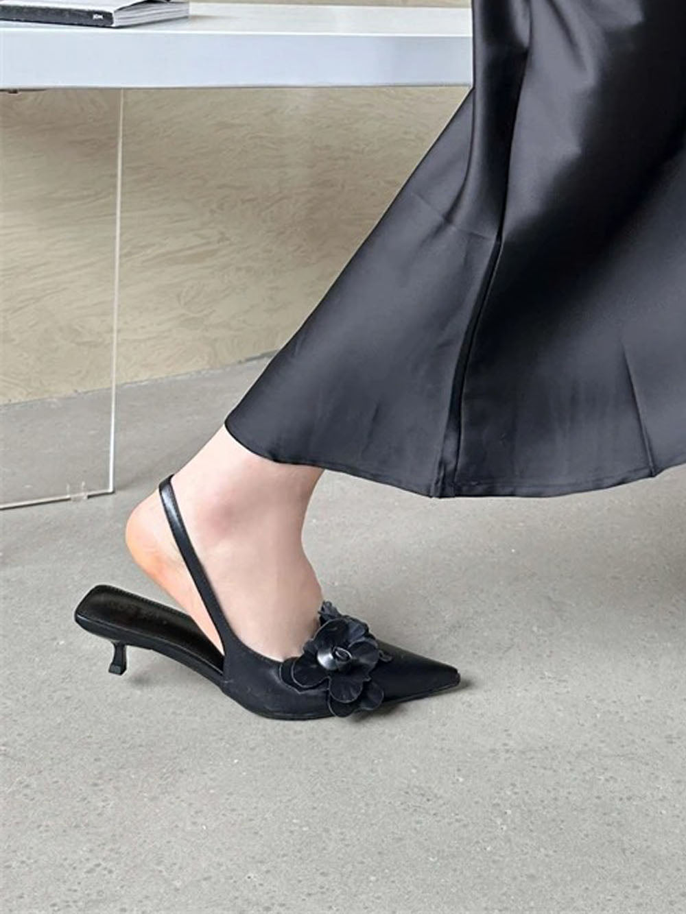 Wren Toe Thin Low Heel - Fashion Pov