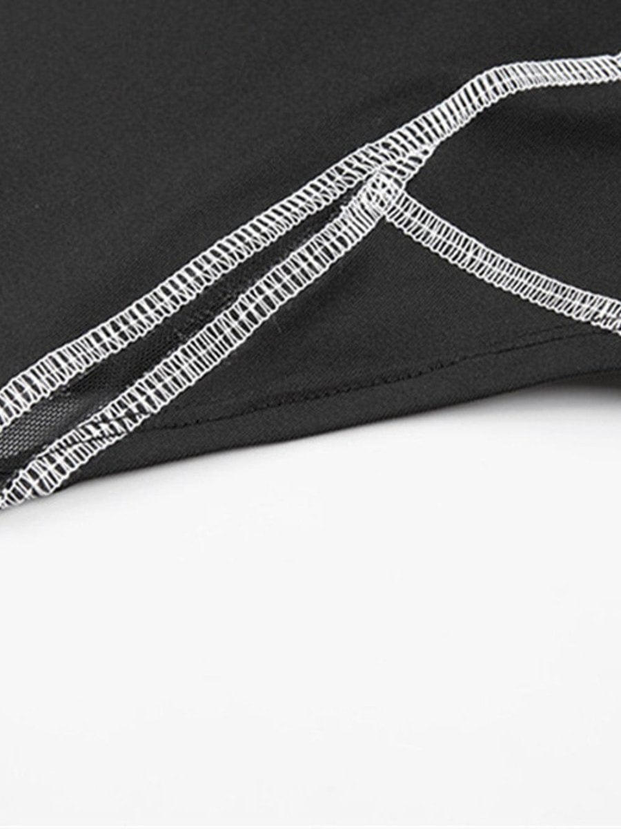 Aria Skinny Bodysuit Streetwear Top - Fashion Pov