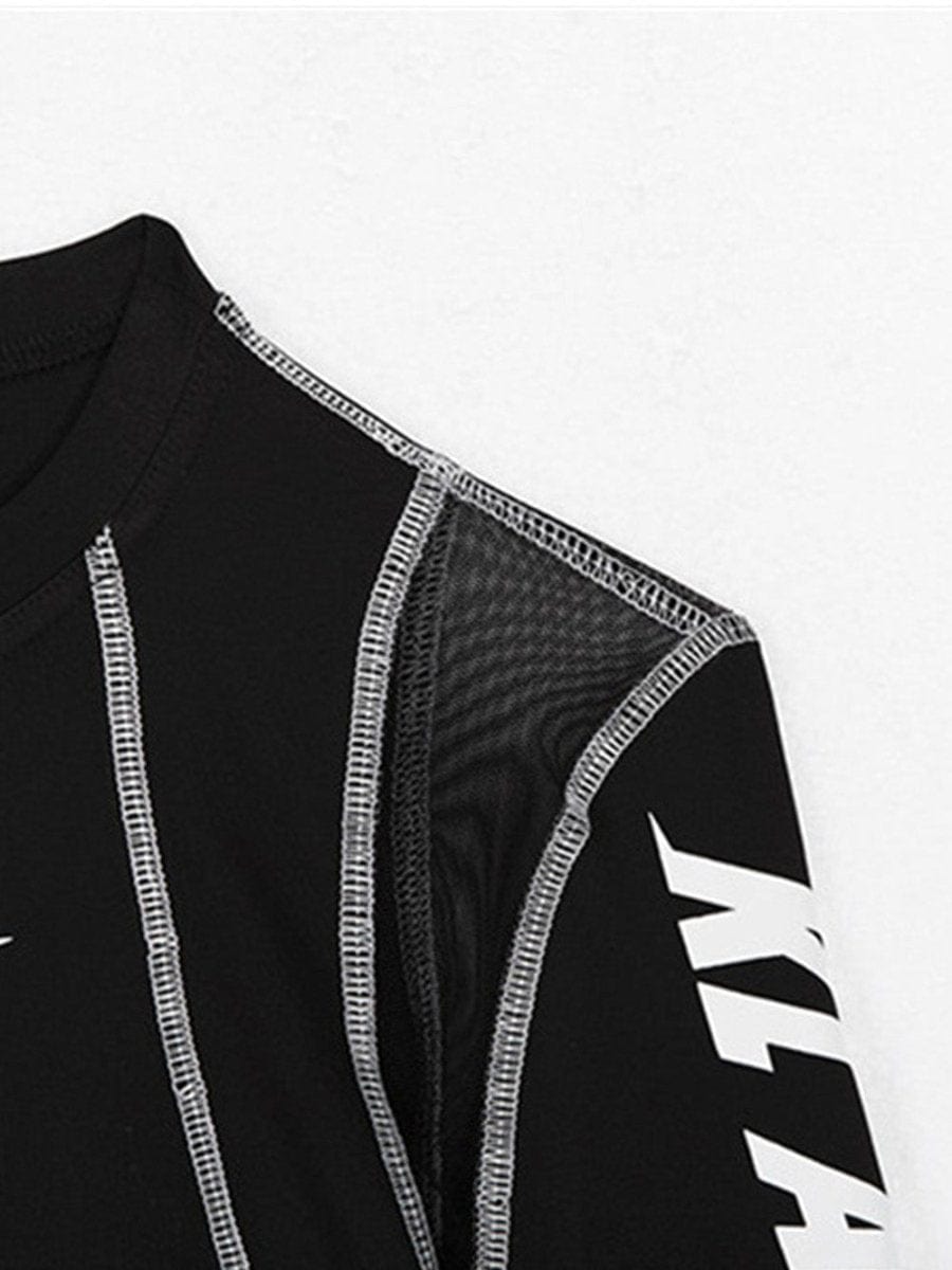 Aria Skinny Bodysuit Streetwear Top - Fashion Pov