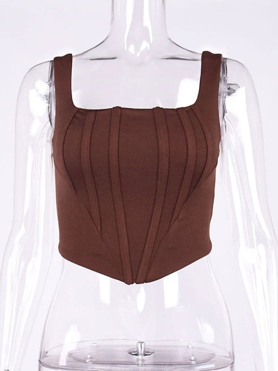 Beckett Crop Tank Top - Fashion Pov