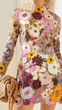 Charlotte Floral Mini Dress - Fashion Pov
