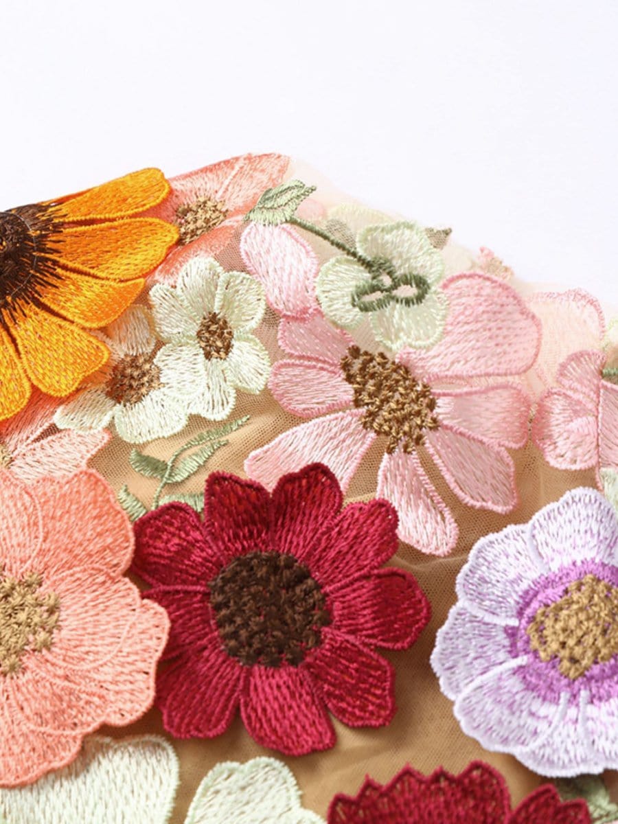 Charlotte Floral Mini Dress - Fashion Pov