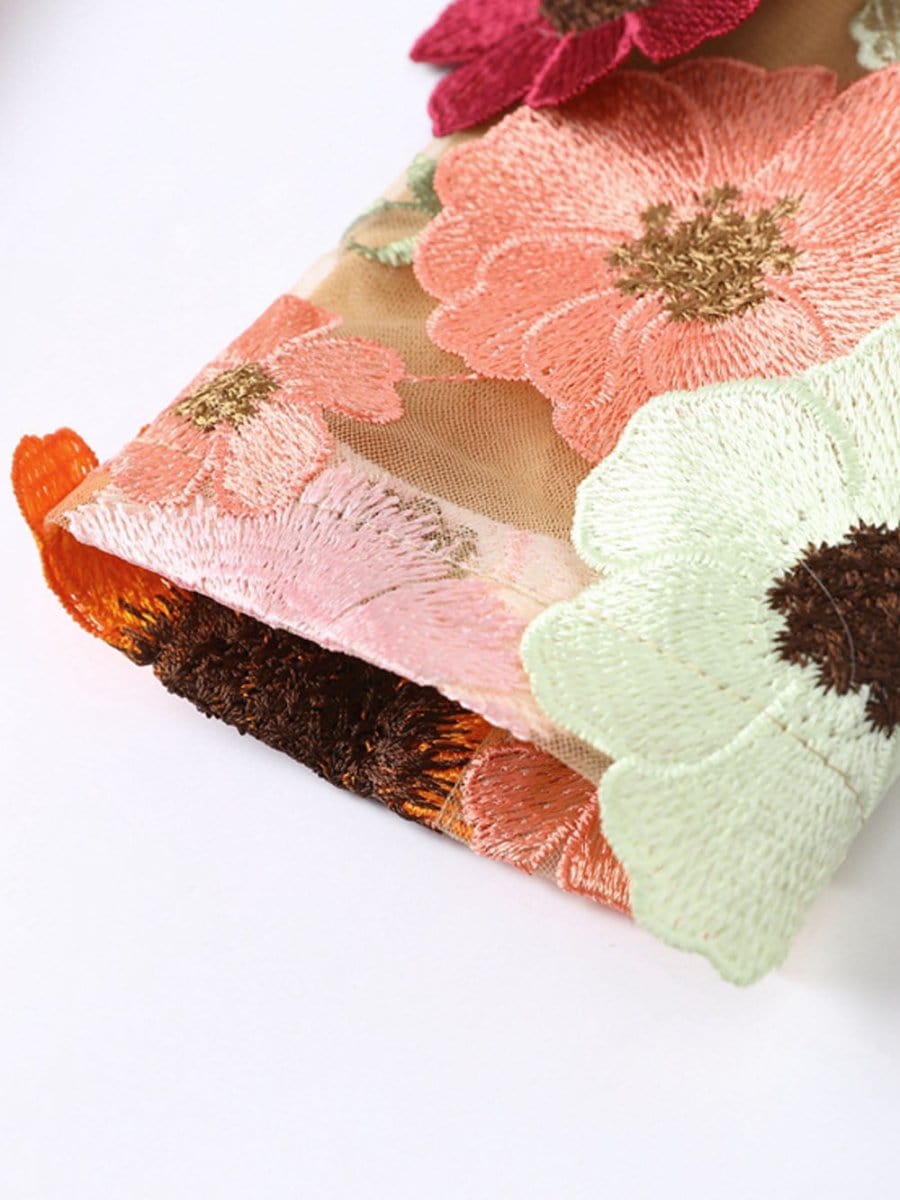 Charlotte Floral Mini Dress - Fashion Pov