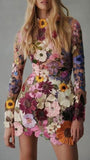 Charlotte Floral Mini Dress - Fashion Pov