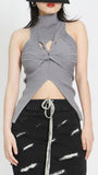 Claire Cut Out Vest Top - Fashion Pov