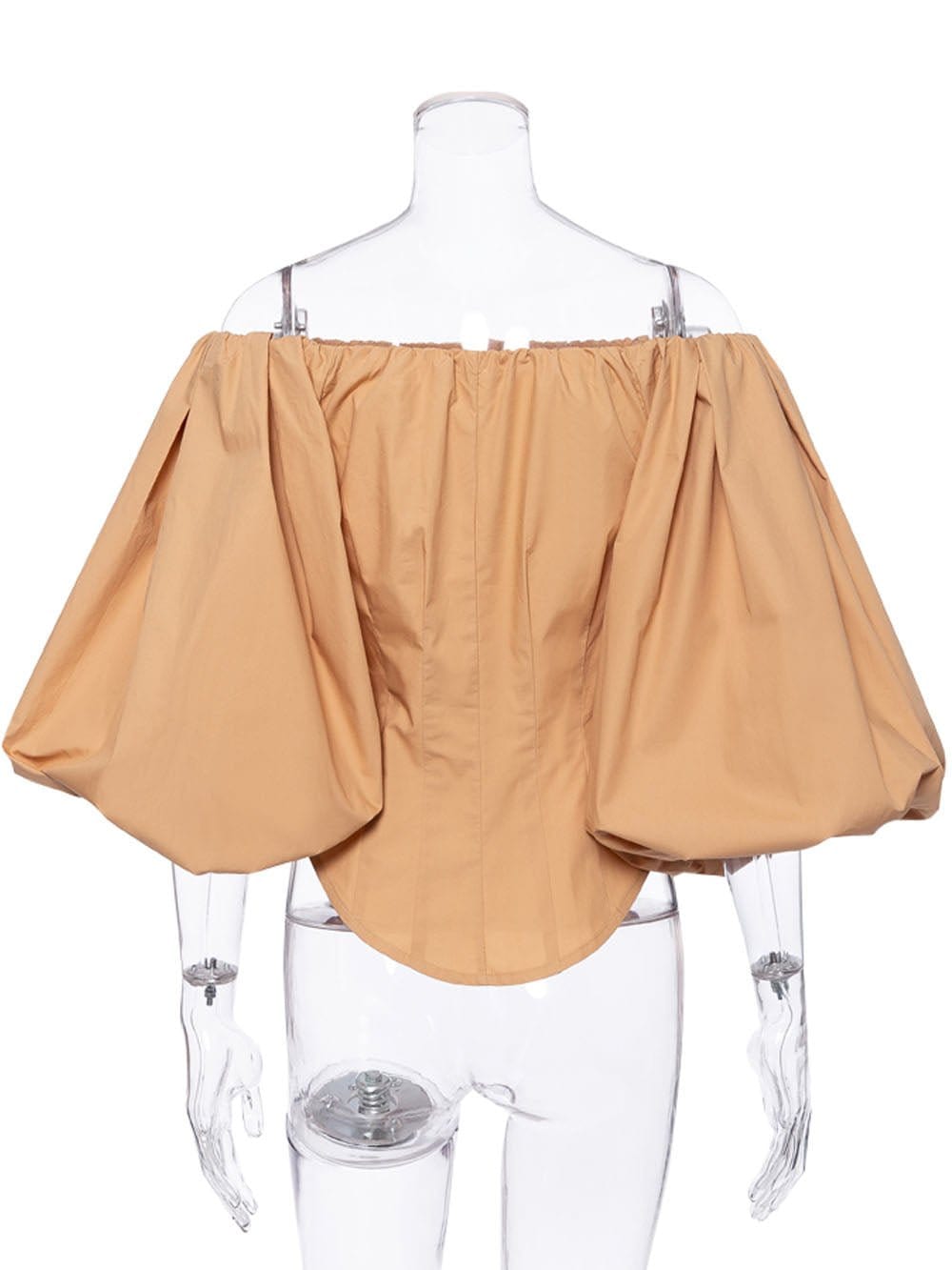 Clara Off Shoulder Lantern Sleeve Top - Fashion Pov