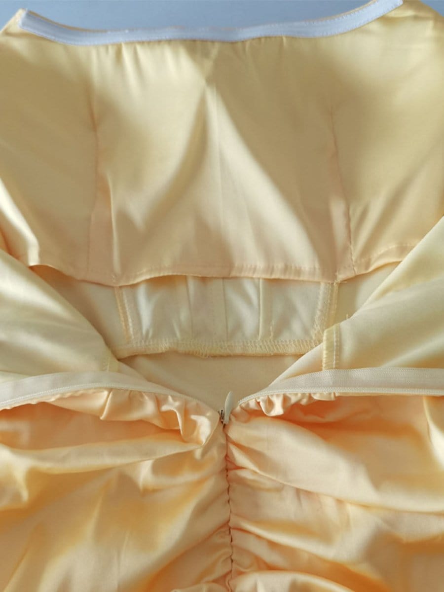 Devin Strapless Bodycon Mini Dress - Fashion Pov