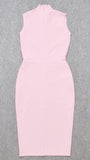 Elaine Sleeveless Bodycon Midi Dress - Fashion Pov