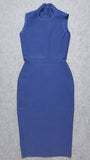 Elaine Sleeveless Bodycon Midi Dress - Fashion Pov