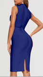 Elaine Sleeveless Bodycon Midi Dress - Fashion Pov