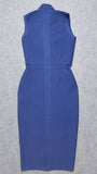 Elaine Sleeveless Bodycon Midi Dress - Fashion Pov