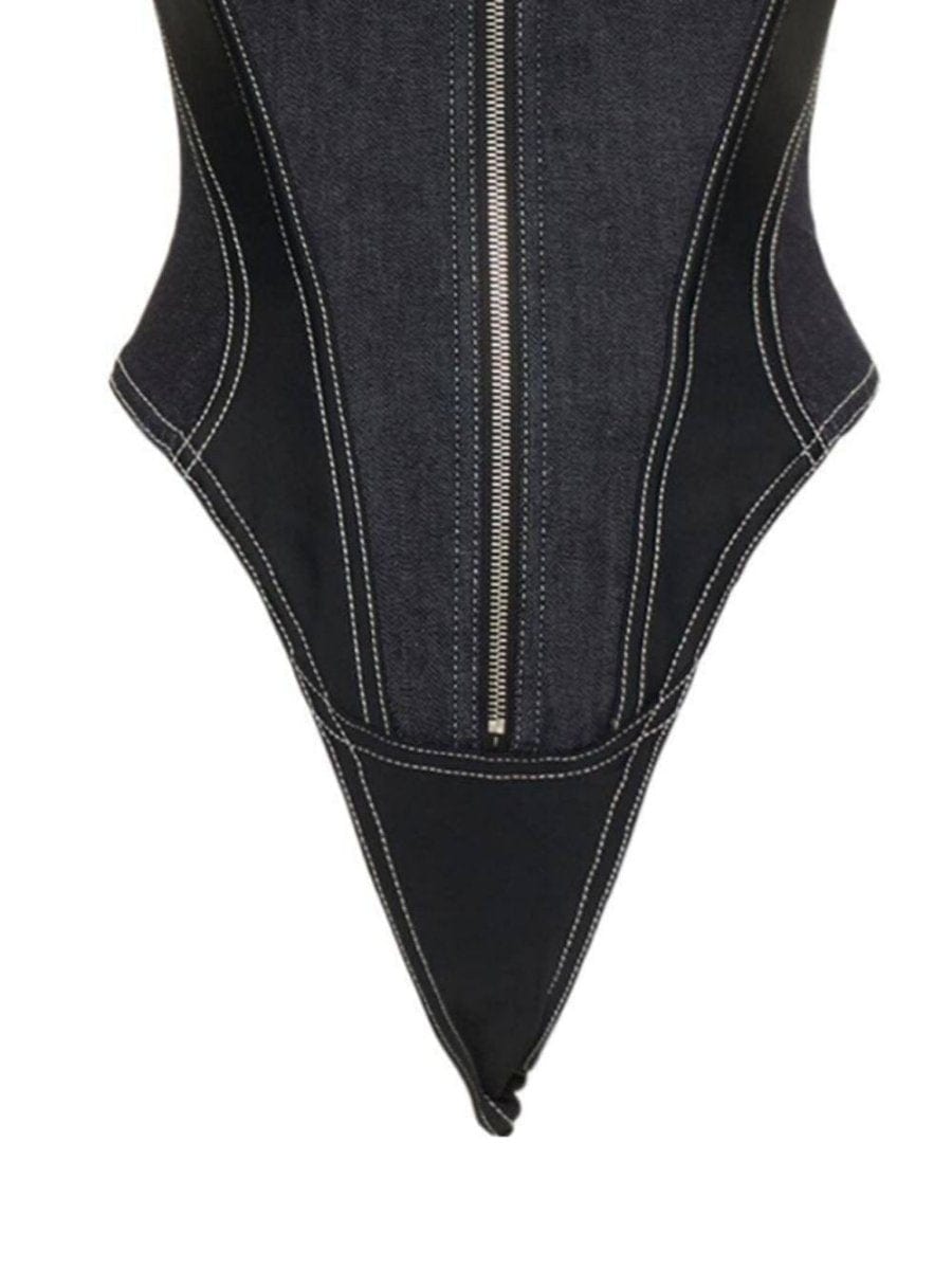 Eve Sleeveless Bodycon Playsuit - Fashion Pov