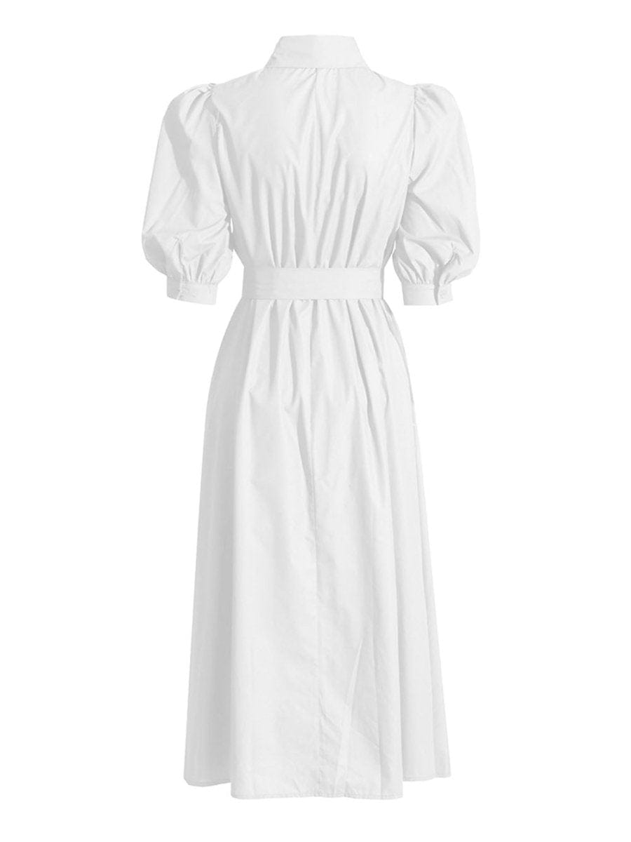 Evelyn Lace Midi Dress - Fashion Pov