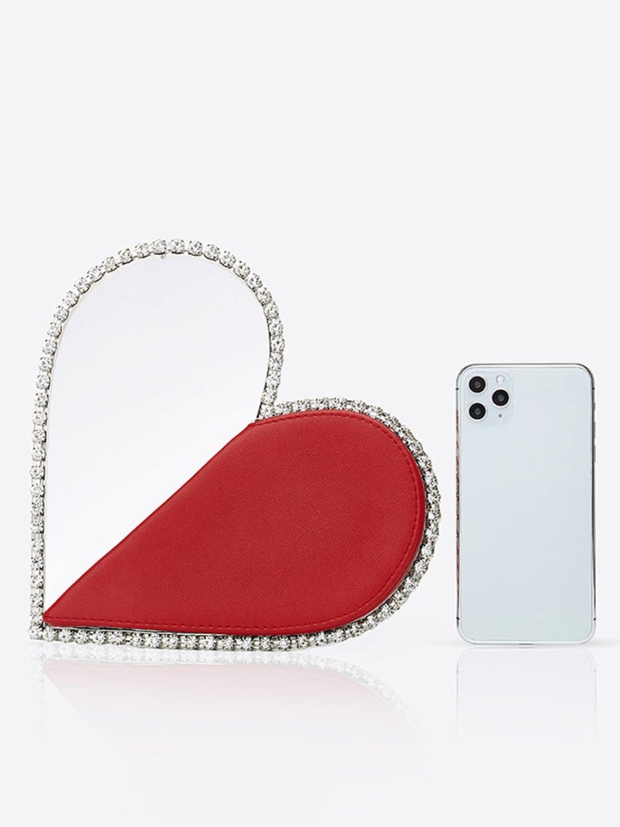 Finley Diamond Red Heart Bag - Fashion Pov