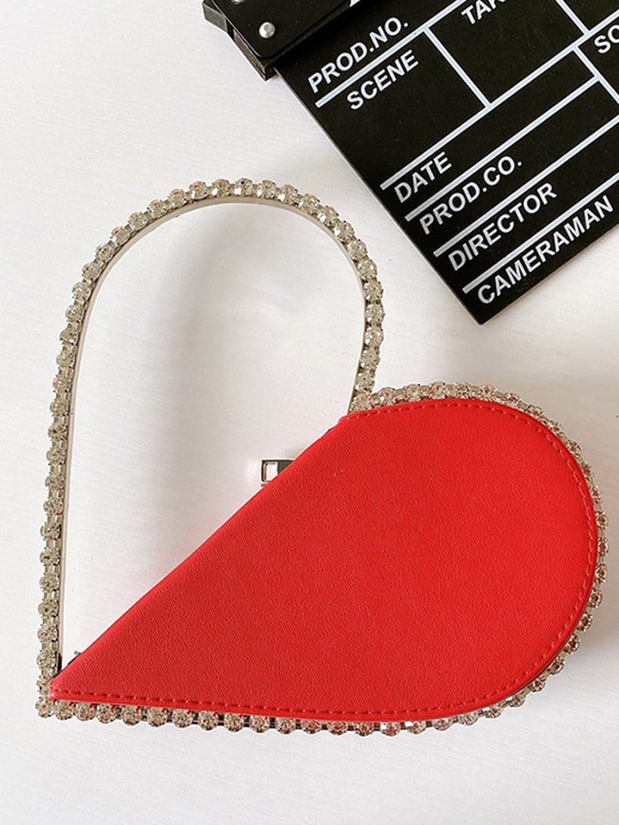 Finley Diamond Red Heart Bag - Fashion Pov