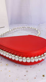 Finley Diamond Red Heart Bag - Fashion Pov