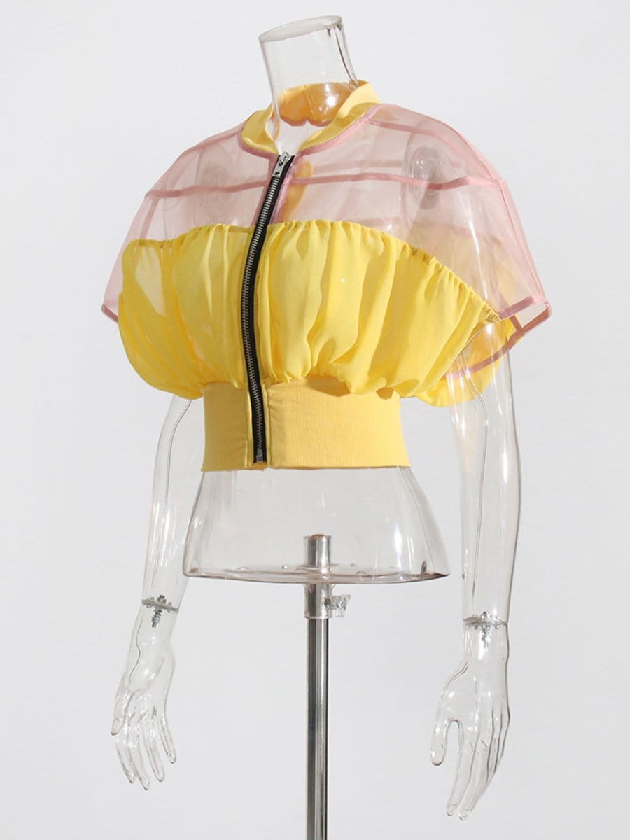 Lana Short Zipper Jacket - Fashion Pov