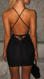 Leighton Backless Mini Dress - Fashion Pov