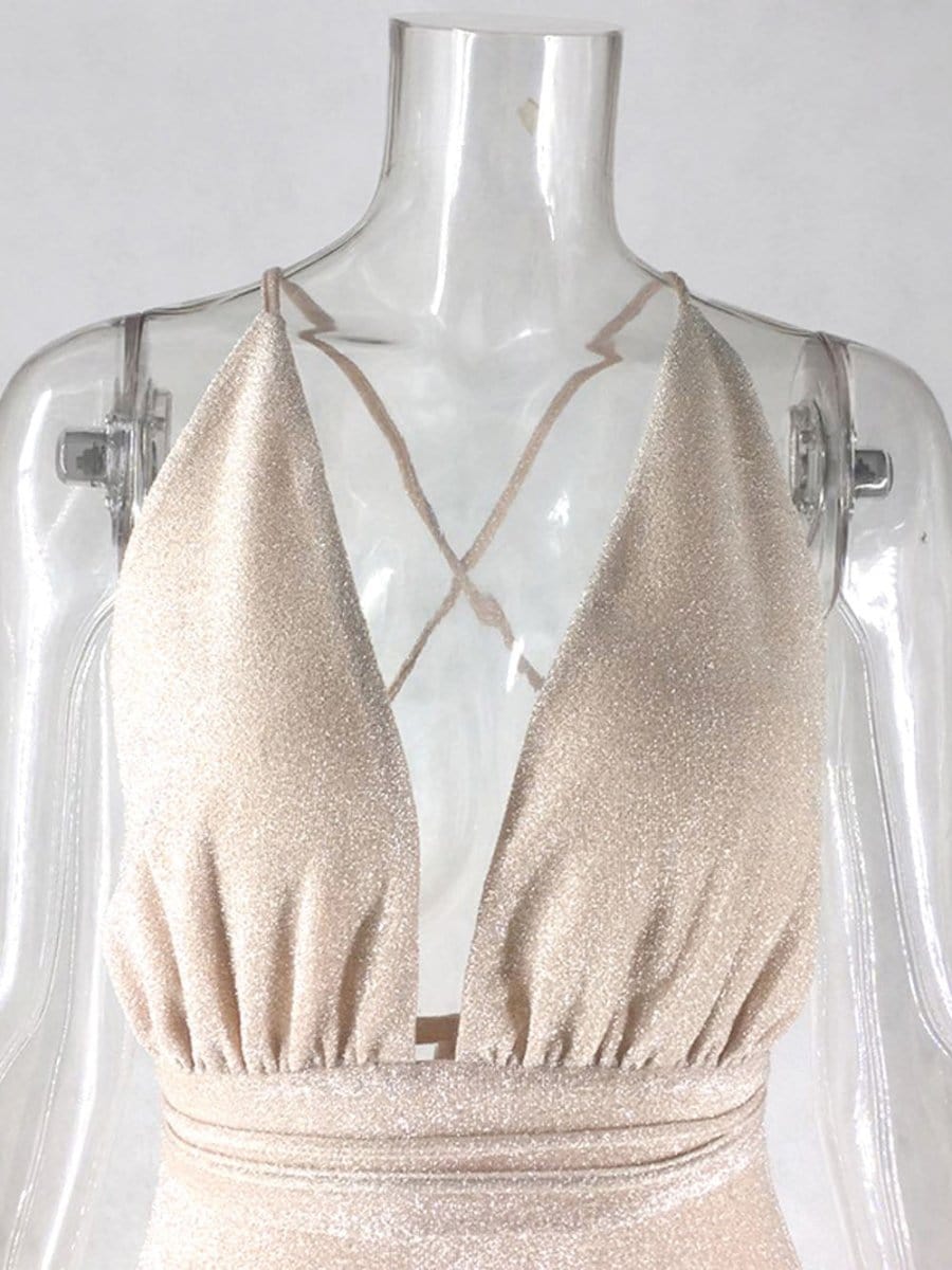 Leighton Backless Mini Dress - Fashion Pov