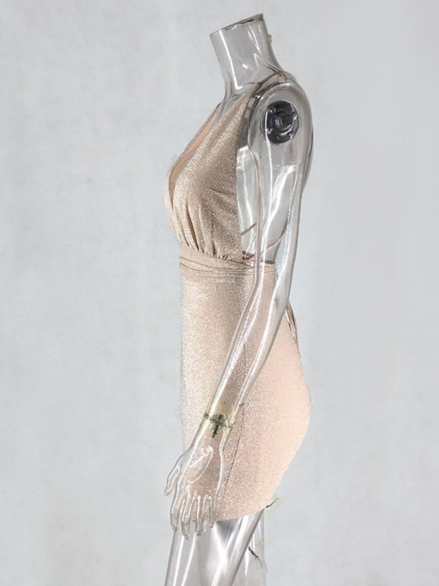 Leighton Backless Mini Dress - Fashion Pov