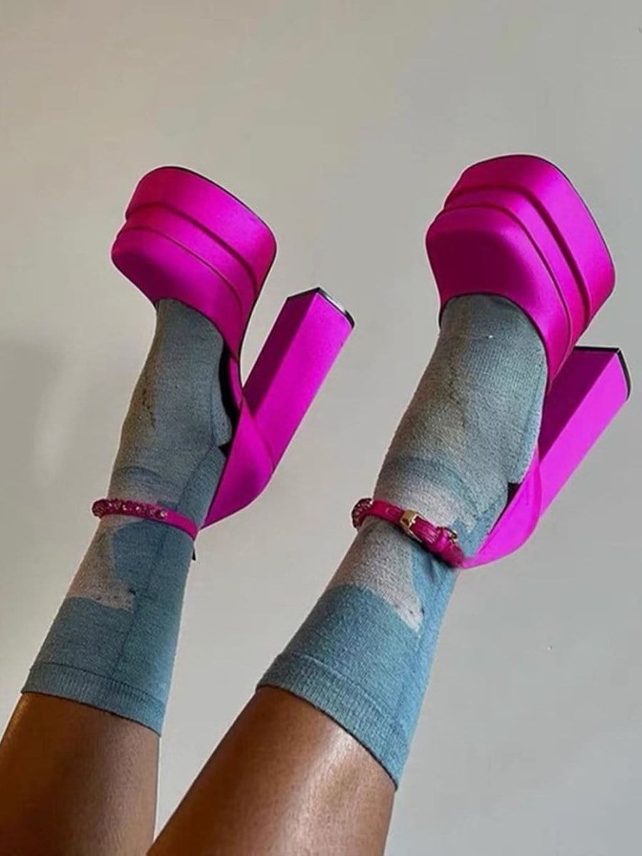 Mina Toe Rhinestone Heel - Fashion Pov