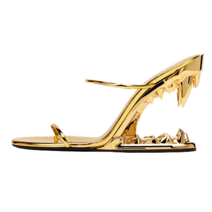 Noah Narrow Band Peep Toe Heel - Fashion Pov