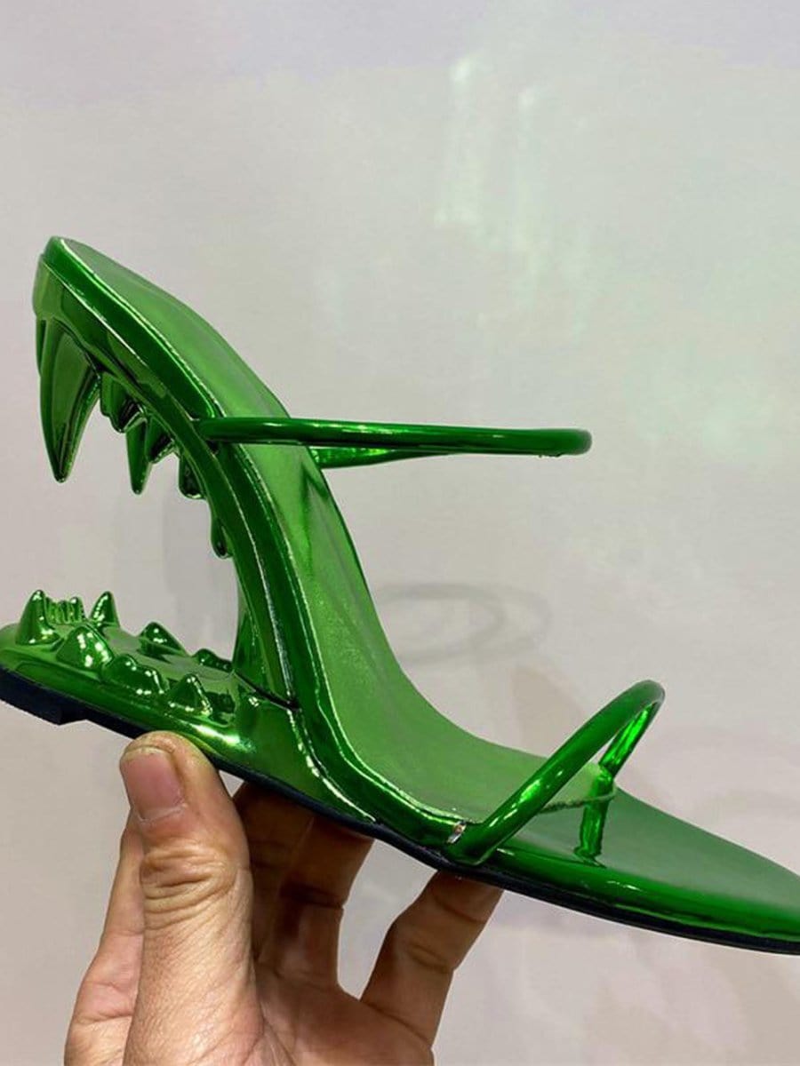 Noah Narrow Band Peep Toe Heel - Fashion Pov