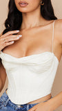 Ophelia Backless Corset Top - Fashion Pov