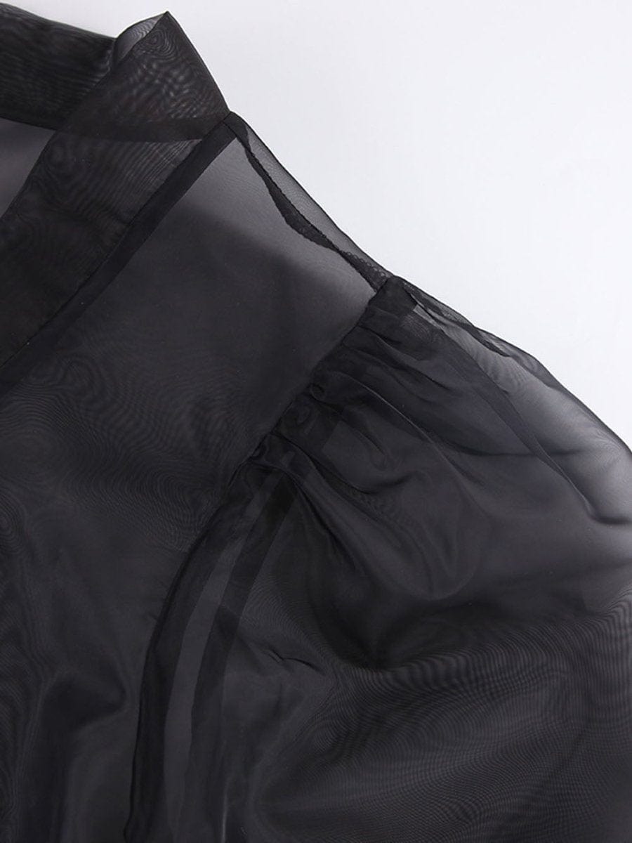 Talia V Neck Long Sleeve Top - Fashion Pov