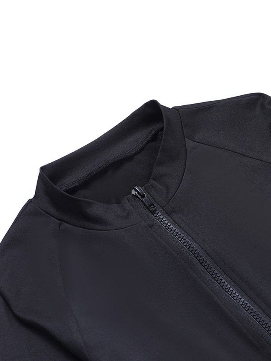 Willow Zipper Sporty Streetwear Jumpsuit - Fashion Pov