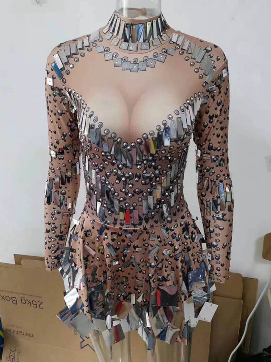 Yara Mirror Mini Dress - Fashion Pov